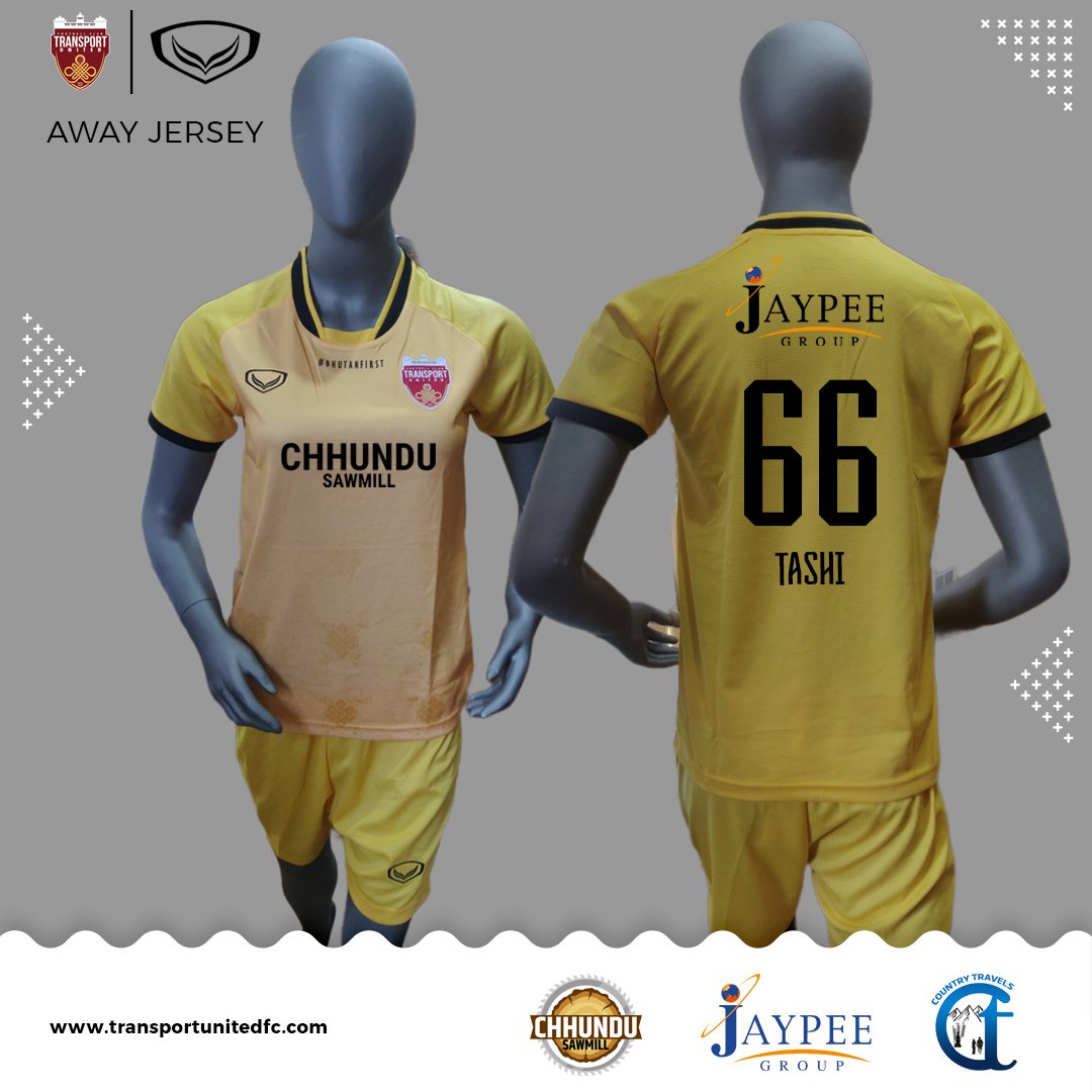 Transport United is thrilled to unveil their new yellow away jersey today, which will make its debut in the match against BFF Academy U19.