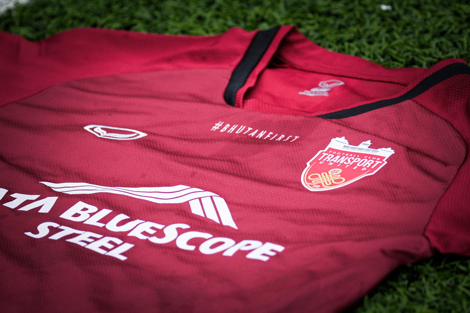 BhutanFirst : A Message Woven Into Every Transport United FC Jersey and Every Match